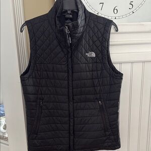 The North Face Black Quilted Vest